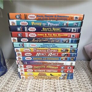Thomas & Friends Lot 14 DVD Limited Holiday Edition Percy, Thomas, James, Salty